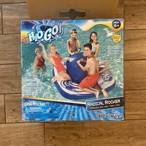 H2oGo Radical Rocker Inflatable Vinyl Pool Blow Up Float Summer Bestway Open Box
